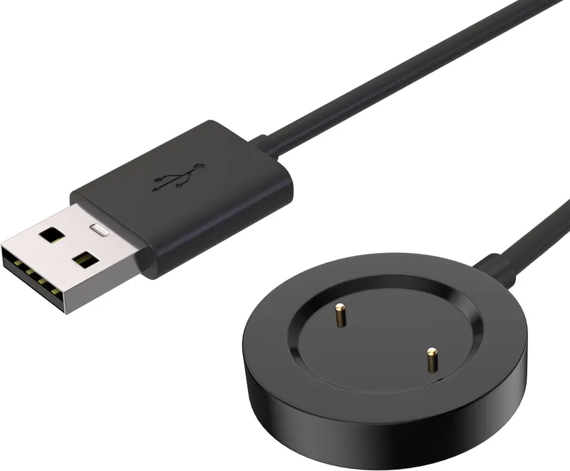 Generic Magnetisk Klockladdardocka Snabbladdare USB-kabel för GT GT 2e Magic Watch, Bred Kompatibilitet, Kompakt Lättviktsdesign, Hållbart ABS PVC-mat
