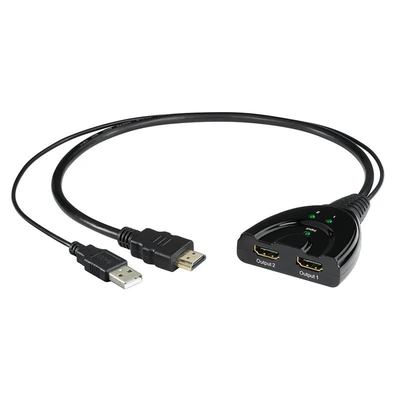 Hama HDMI-splitter 2x portar