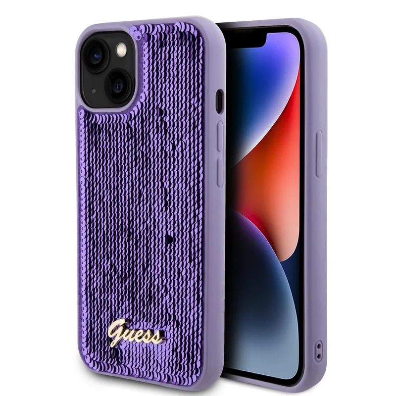 OEM iPhone 13 Pro Skal Sequin Script