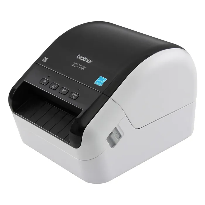 BROTHER P-Touch-tryck QL-1100 – USB spårning och identifiering svart