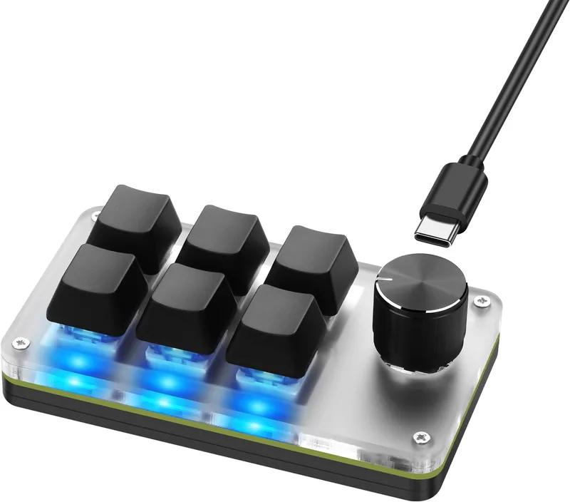 Annadue Macro Keypad, Stream Controller Deck Gaming Genvägstangent