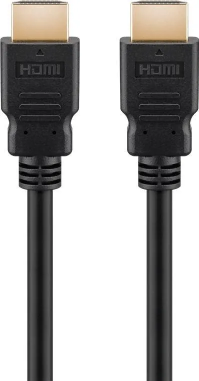 2 stycken 4K ultrahög hastighet 0,25 m HDMI-kablar