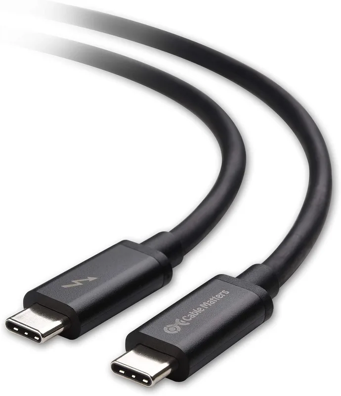 Cable Matters Thunderbolt 3-kabel (USB C Thunderbolt-kabel)