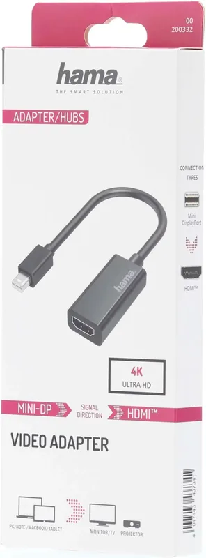 Hama Mini DisplayPort adapter Ultra HD