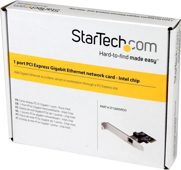 StarTech .com 1 port PCI Express Gigabit Ethernet-nätverkskort
