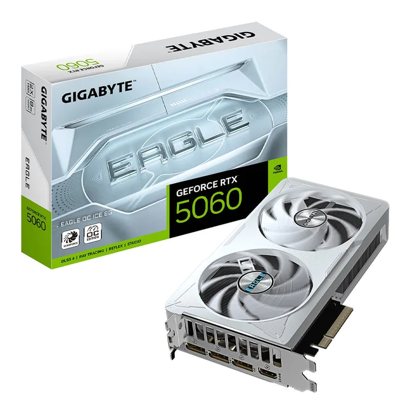 Gigabyte GeForce RTX 5060 EAGLE OC ICE 8 GB