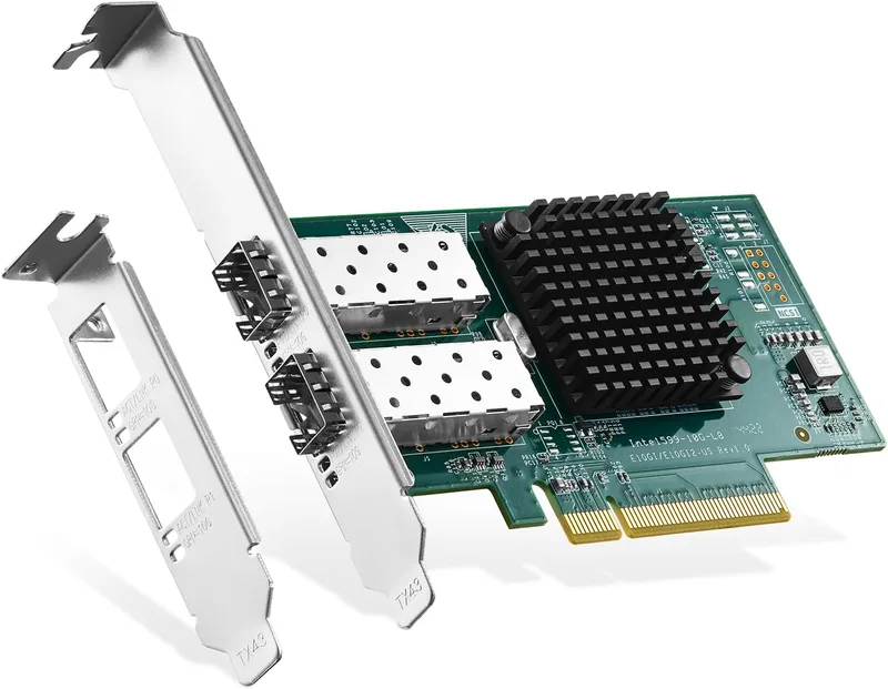 Binardat 2-port 10G SFP+ PCIe-nätverksadapter