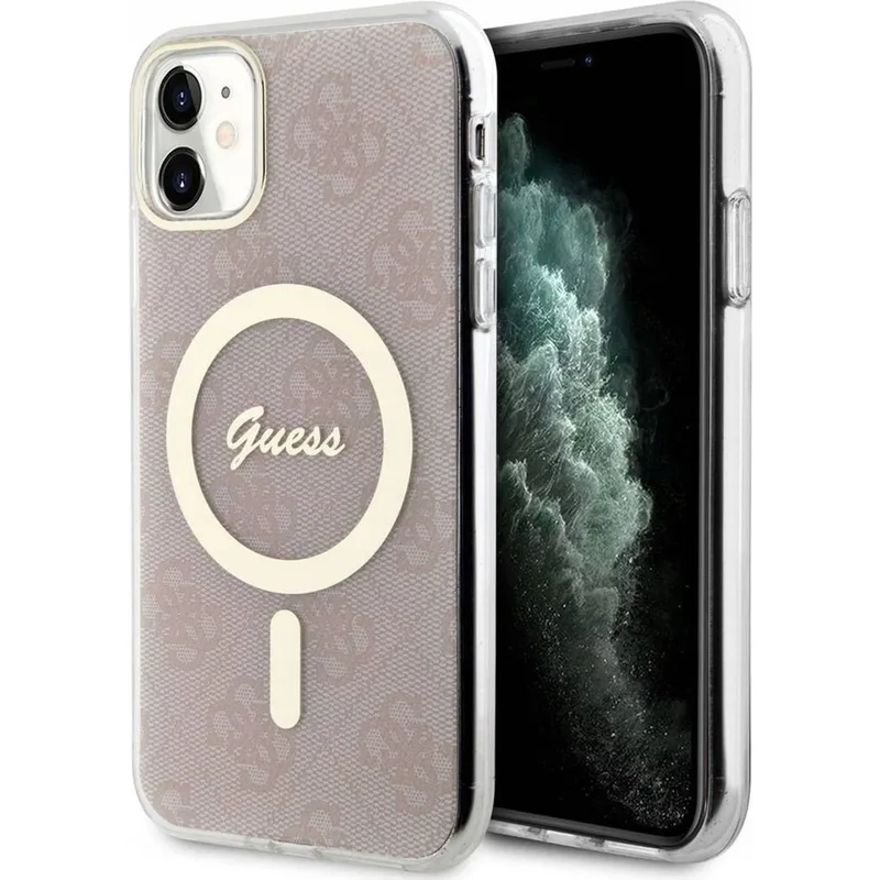 Guess Mobilskal till iPhone 11/XR Silikon Logo Strass