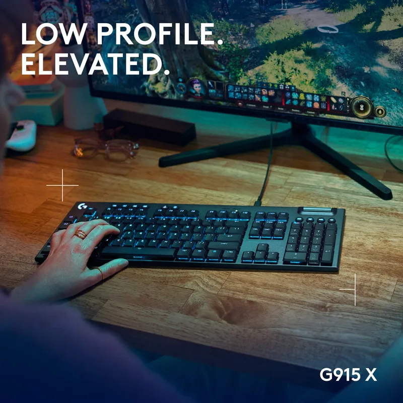 Logitech G G915 X Corded Tactile
