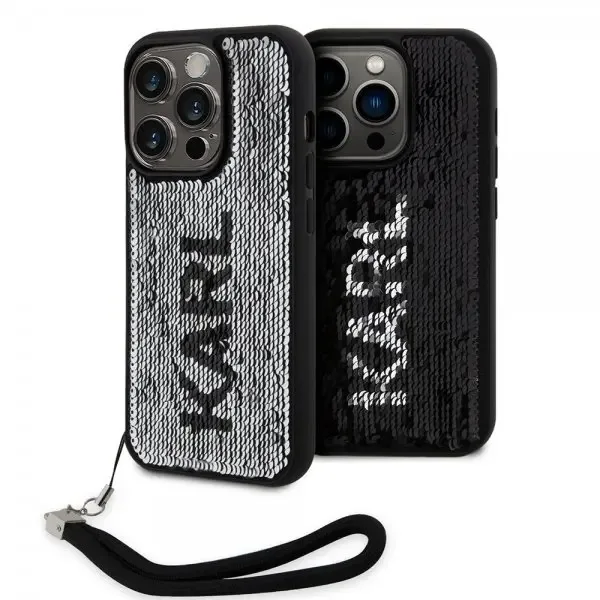 Karl Lagerfeld iPhone 15 Pro Max Skal Sequin