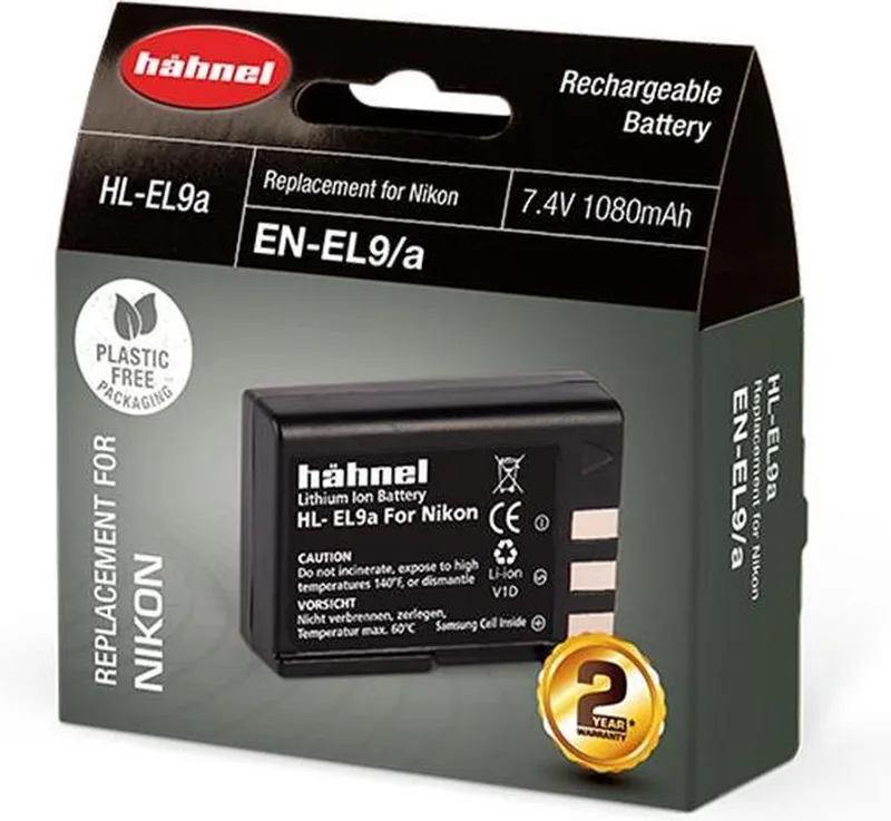 Hähnel Nikon HL-EL9A Batteri