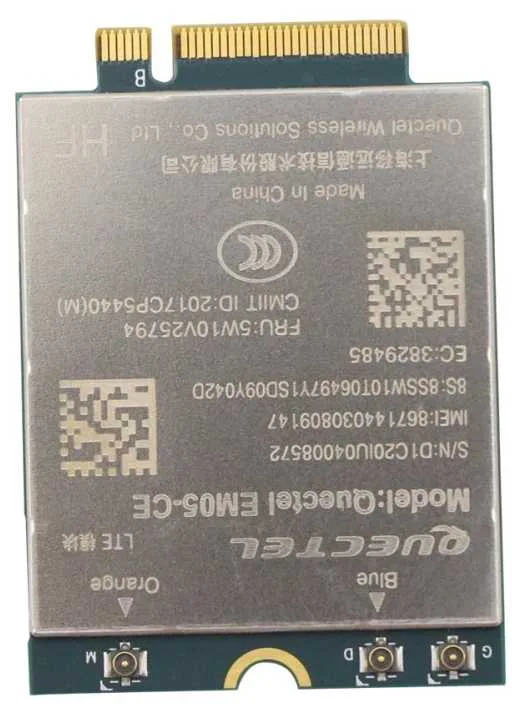 Lenovo Quectel MDM9607 EM05 4G LTE CAT4 USB WWAN module