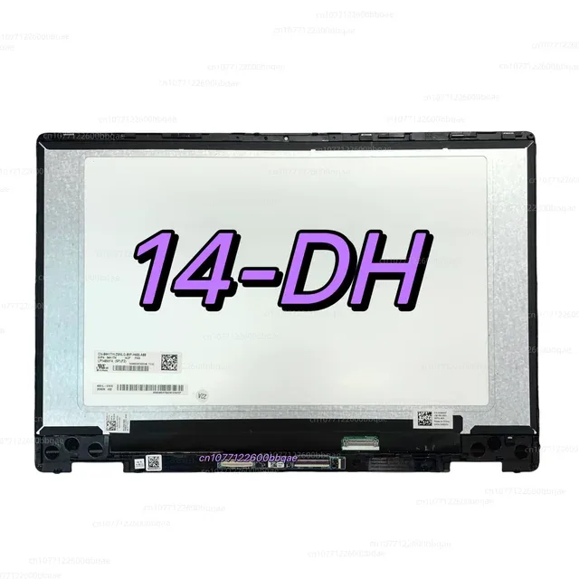 14-tums for HP 14 DH 14 DW 14 DY 14 BA 14 CD 14 EK, kompatibel for HP, kompatibel for Pavilion, X360 14-serien IPS LCD-skärm Touch Digitizer Montering