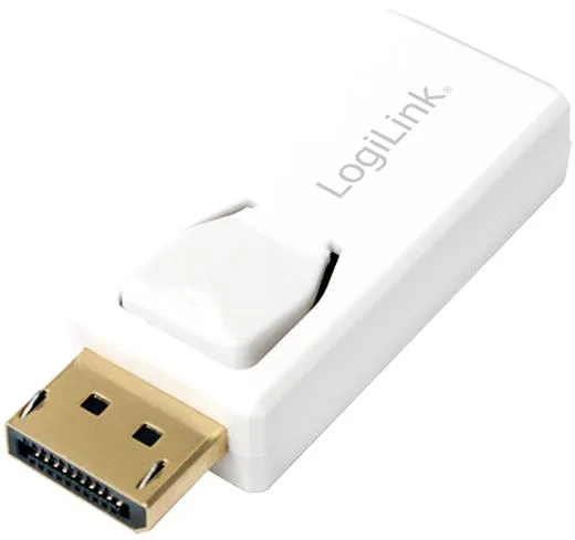LogiLink DisplayPort 1.1 till HDMI 1.3 1080p/60 Hz Adapter Vit