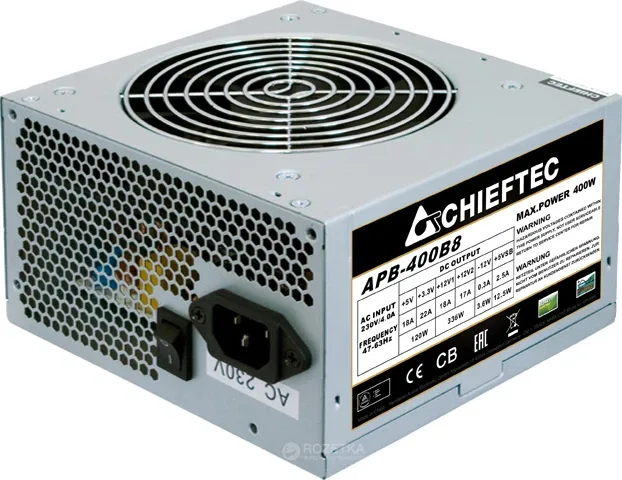 Chieftec VALUE SERIES APB-400B8 strömförsörjning