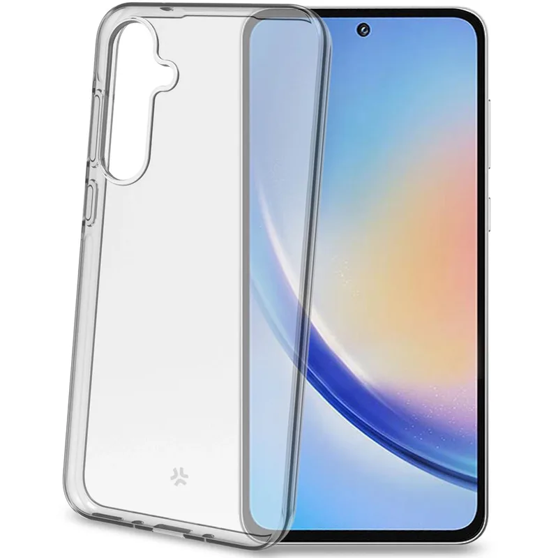 Celly Gelskin TPU Cover Galaxy A35 5G Transparent