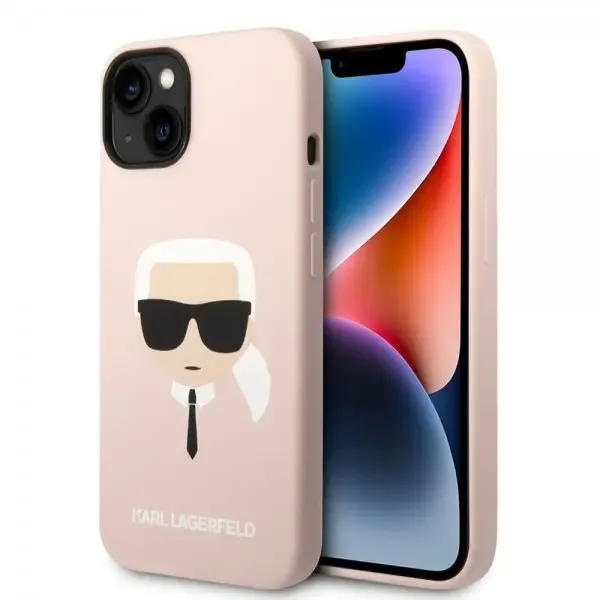 Karl Lagerfeld iPhone 14 Skal Liquid Silicone Karl