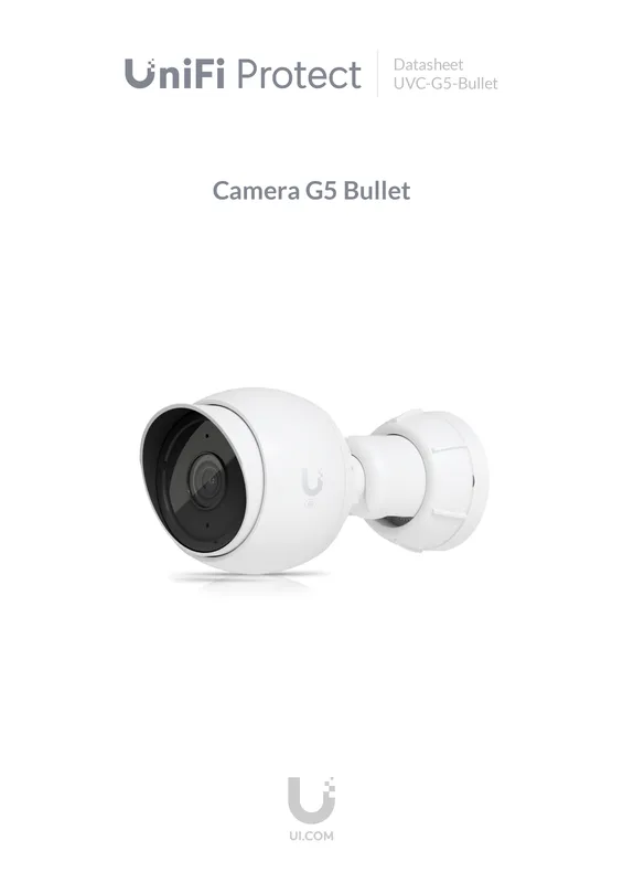 Ubiquiti UniFi Protect G5 Bullet