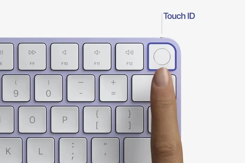 Apple Magic Keyboard med Touch ID för Mac-modeller