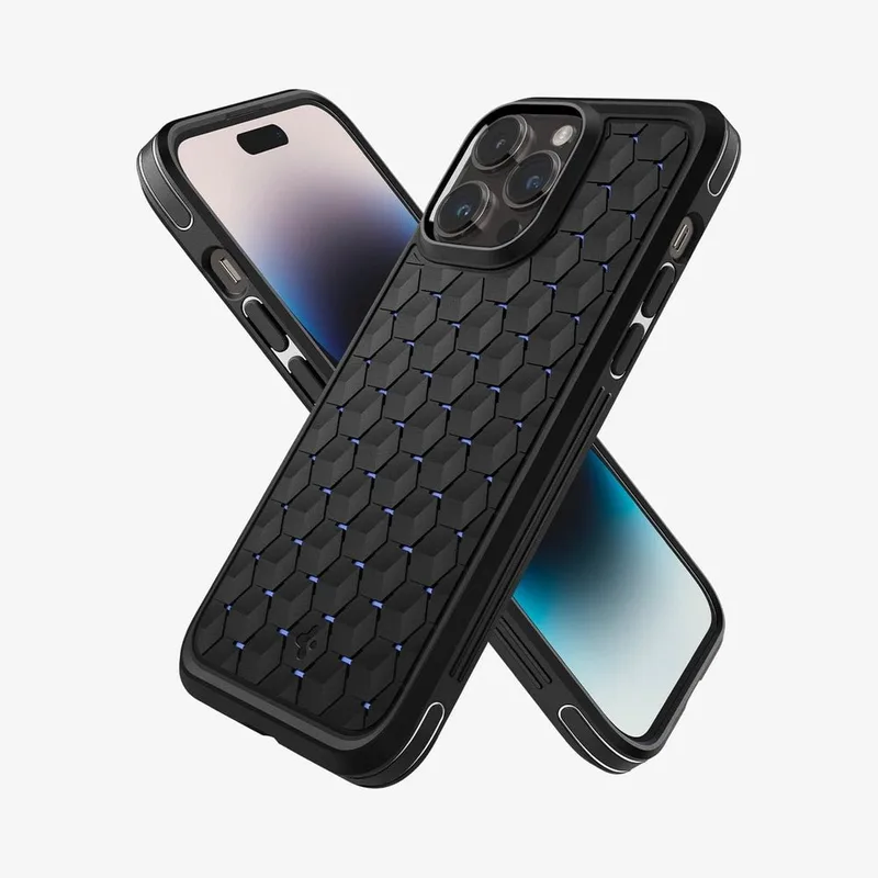 Spigen iPhone 14 Pro Skal Cryo Armor matt svart