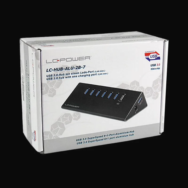 LC Power LC-HUB-ALU-2B-7