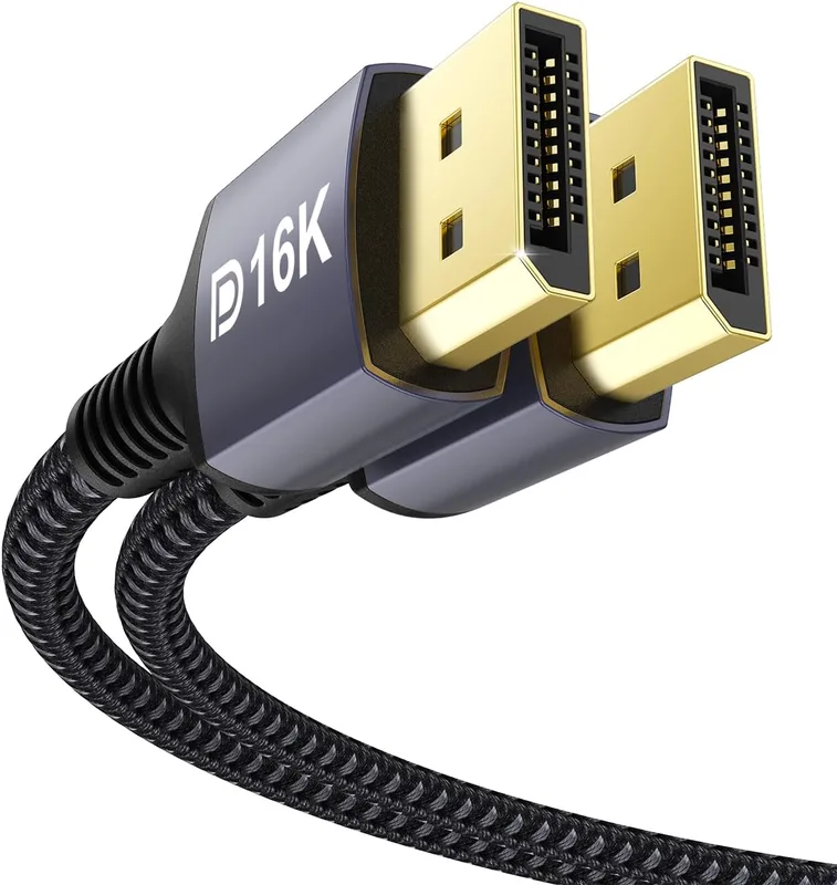 16K DisplayPort Cable 2.1