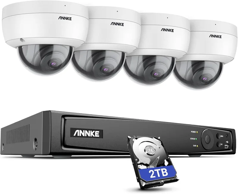 ANNKE H800 4K PoE-säkerhetskameratsystem