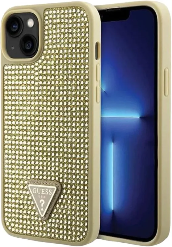 Guess Mobilskal till iPhone 14 Plus Rhinestone Triangle