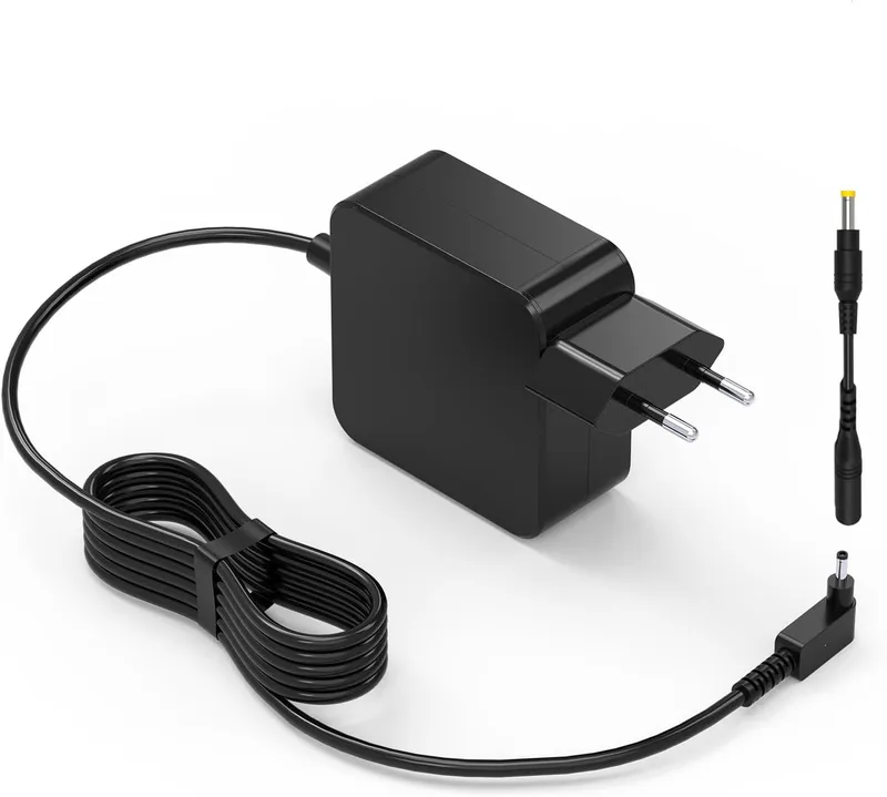 shefor 45W laddningskabel strömadapter