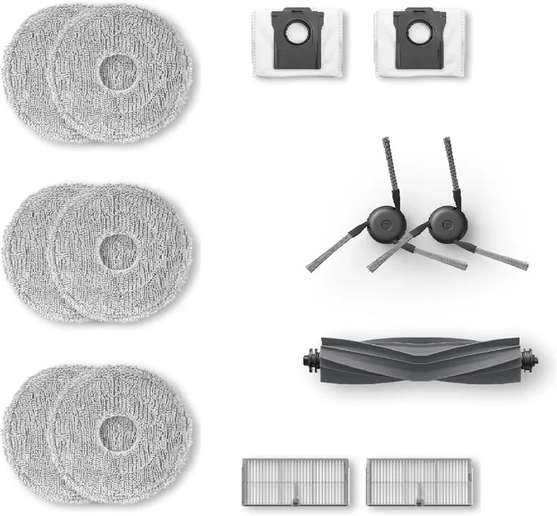 2 stycken huvudborsttillbehör för Dreame X40 Ultra/X40 Master/L40 Ultra/D10 Plus Gen 2/D20 Ultra/L10s Ultra/L10s Ultra Gen 2/L10s Ultra Gen 3 robotdam