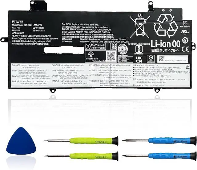 L20C4P71 L20D4P71 SB10T83218 Laptop Batteri