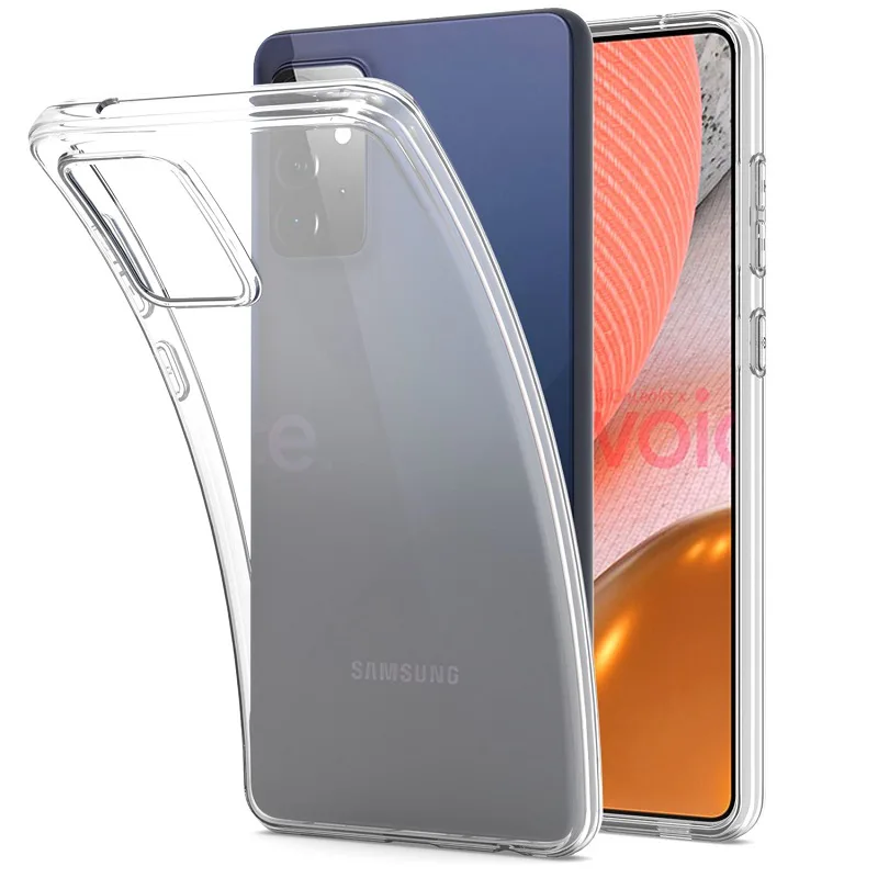 OEM Spring TPU Gel Protective Mobilskal Galaxy A72