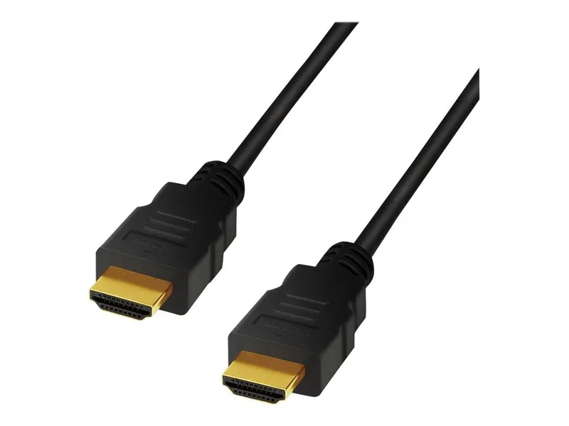 LogiLink CH0078 HDMI-kabel 2 m HDMI Type A (Standard) Sort