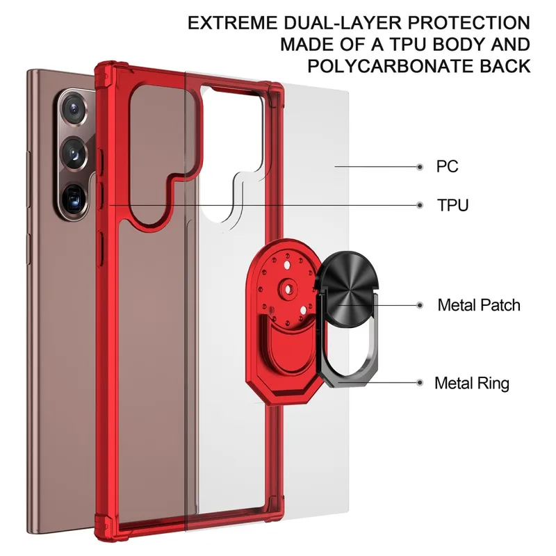MTK XUNDD TPU Hybrid Skal till Samsung Galaxy S23+