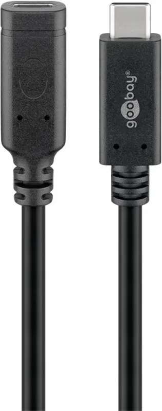 Goobay USB till USB-C 3 meter Svart