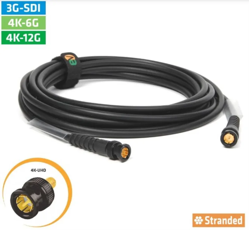 EQ234N/0150 – 15,0 m videoanslutning 4K-UHD 12G-SDI