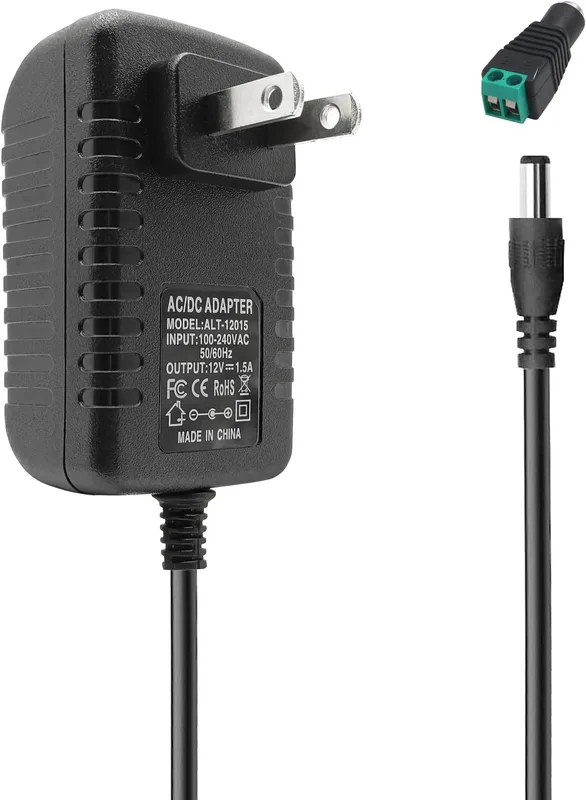 Universal AC-adapter 230V till 3-12V DC 18W/1,5A