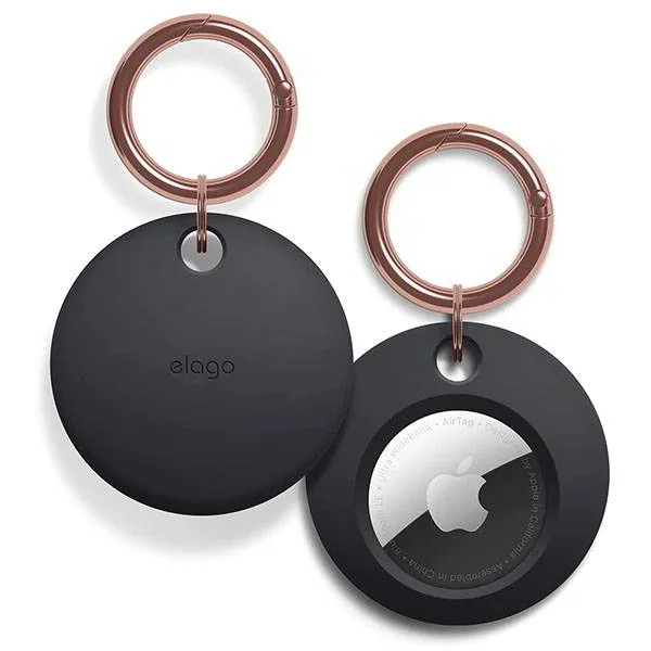 elago Basic Case kompatibelt med Apple AirTag 2:a generationen
