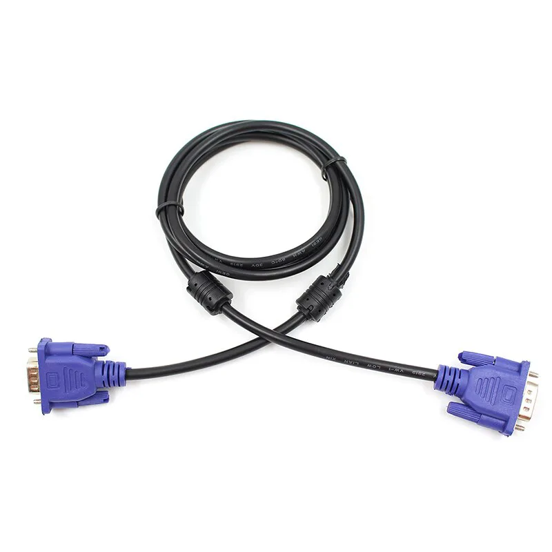StarTech 1 m 15 stift DVI-hane till VGA hane-analog videokabel