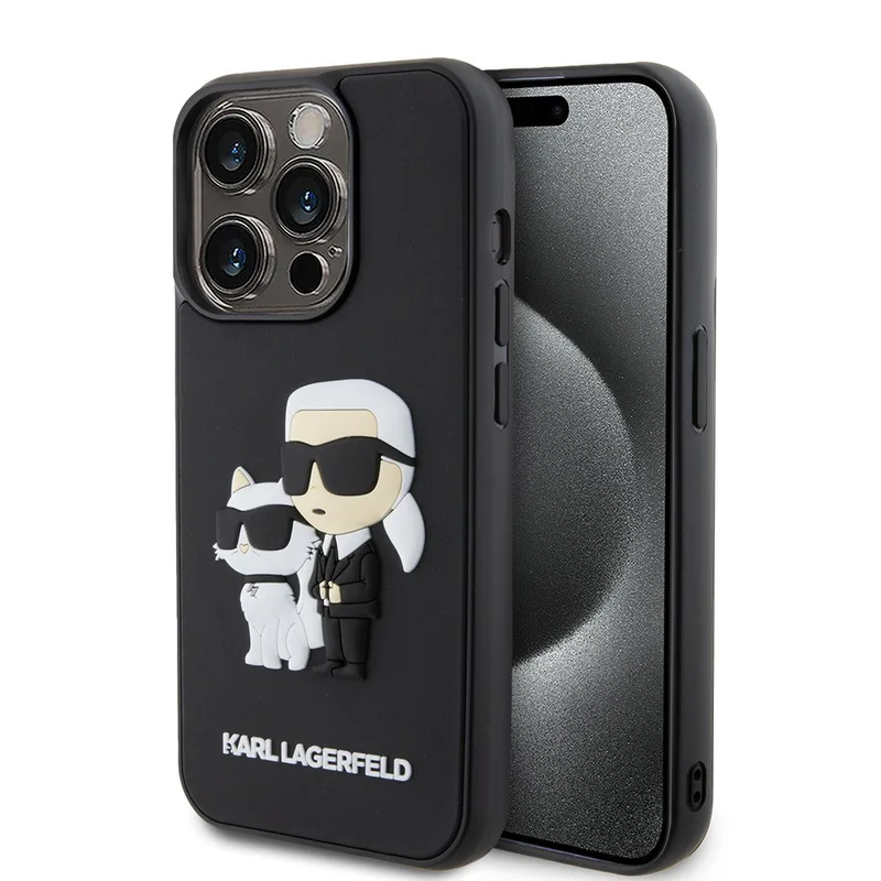 Karl Lagerfeld iPhone 13 Skal 3D Rubber Karl