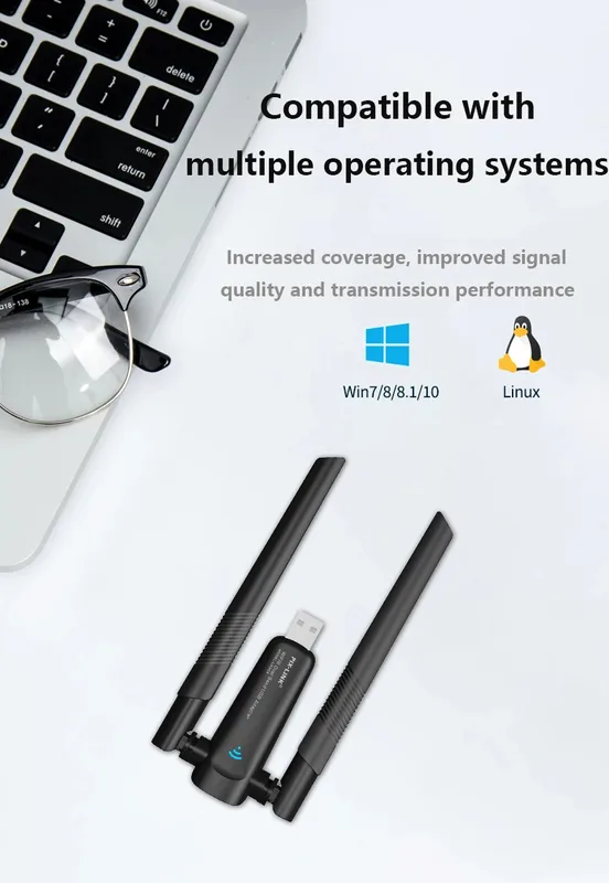 Lanko 1800Mbps WiFi 6-adapter
