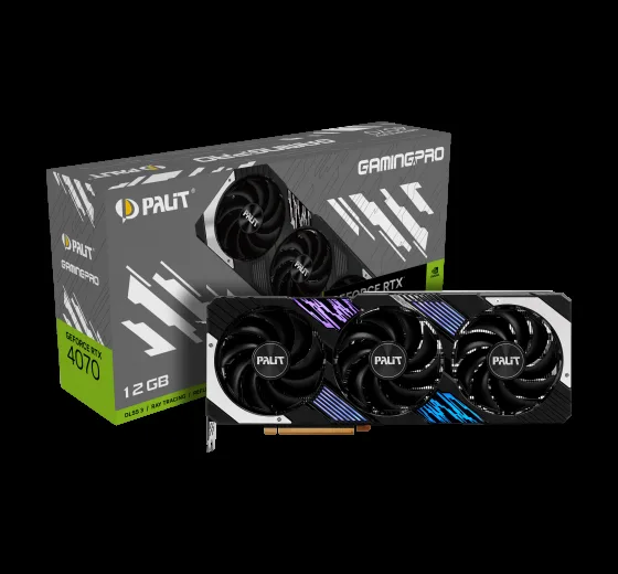 Palit GeForce RTX 4070 GamingPro grafikkort