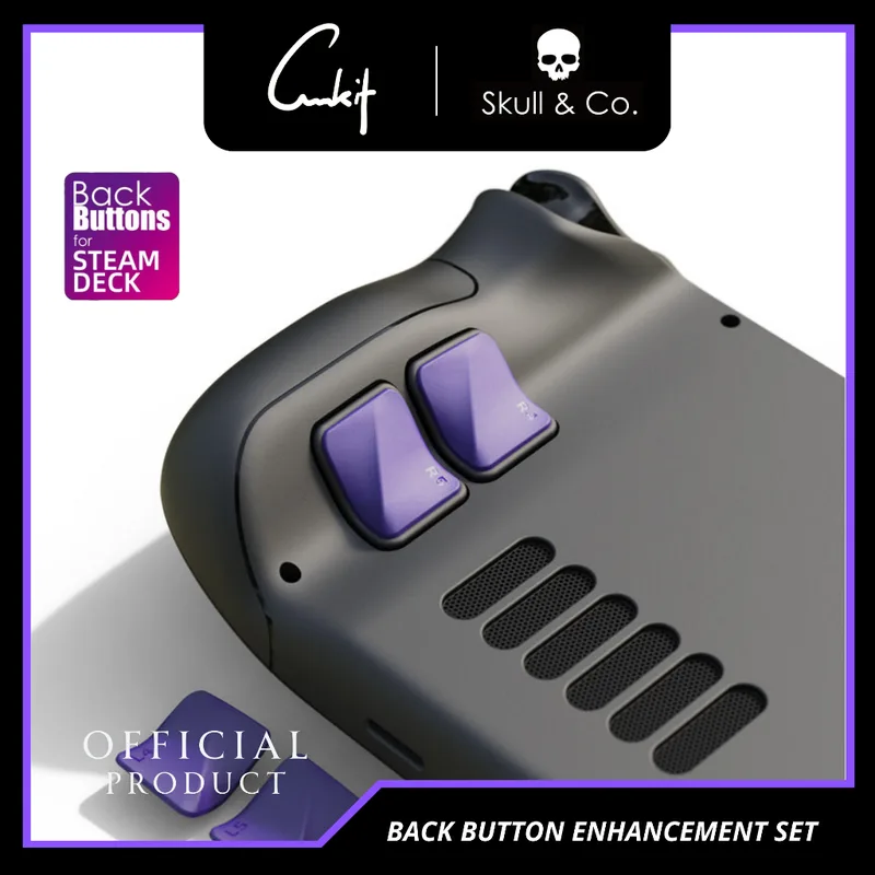 Skull & Co. Back Button Enhancement Set for Steam Deck