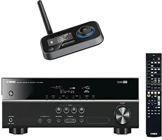 Yamaha R-S202D stereoreceiver (silver)