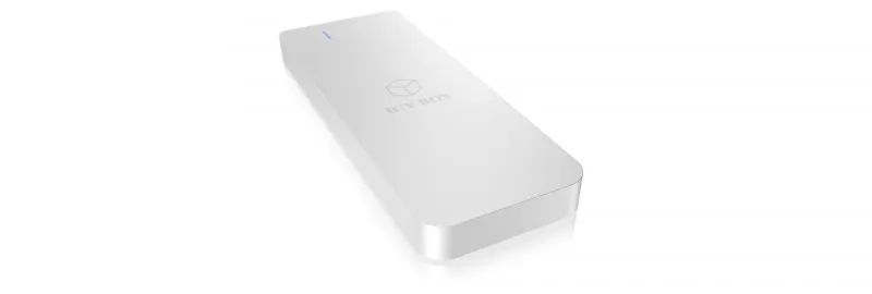 Deltaco ICY BOX IB-188M2 SSD-inkapsling Silver M.2
