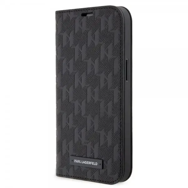 Karl Lagerfeld Fodral Saffiano Silver iPhone 14 Pro