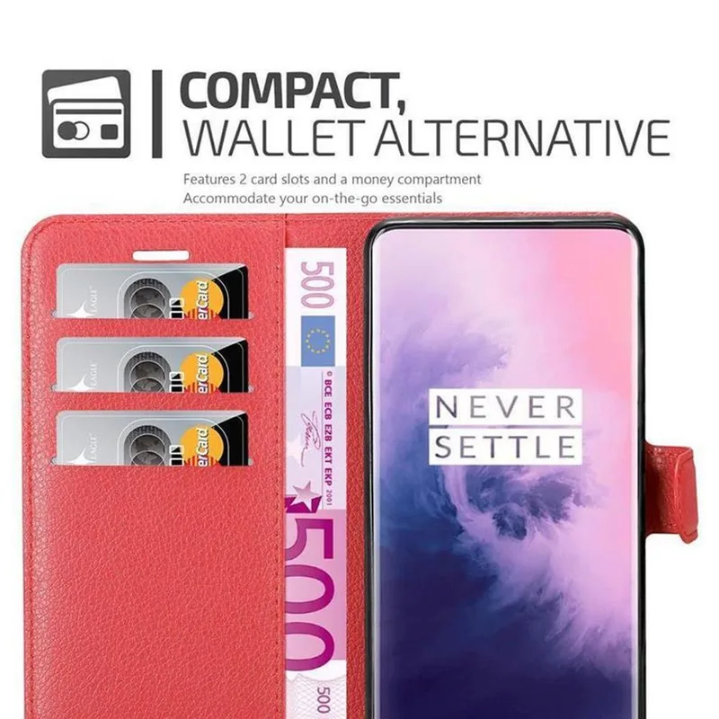 Cadorabo OnePlus 7 Skal Fodral Flip