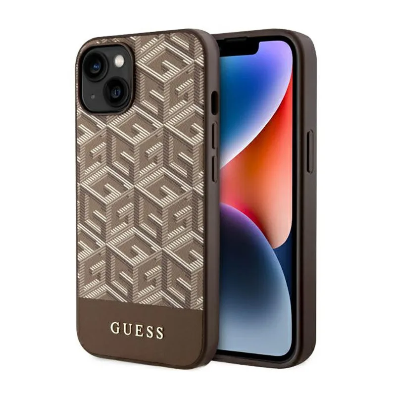 Guess Mobilskal till iPhone 14 Pro MagSafe GCube Stripes