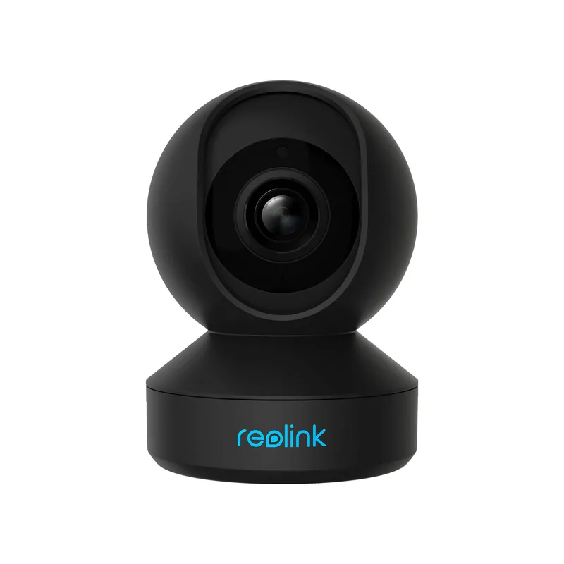 Reolink Indoor WiFi-säkerhetskamera, 3X optisk zoom babyvakt med Människo-/Husdjursdetektion, 2,4/5 GHz WiFi, Auto Tracking, E1 Zoom Black
