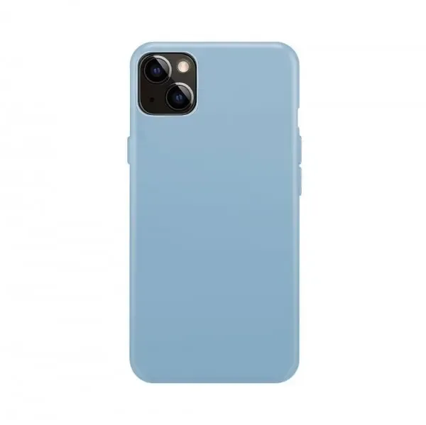 Xqisit iPhone 14 Plus silikonskal svart
